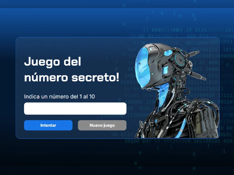 Juego del número secreto